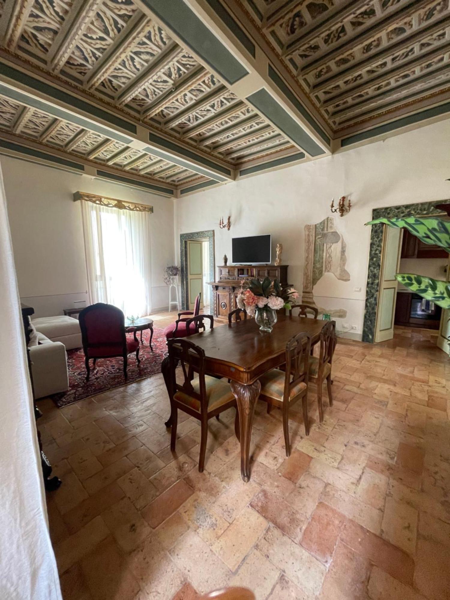 Apartmán Palazzo Lauri Spoleto Exteriér fotografie